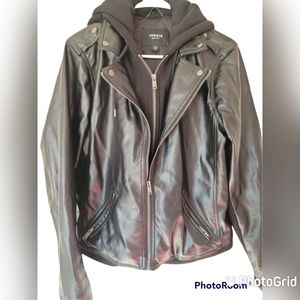 Torrid Hooded Moto Jacket